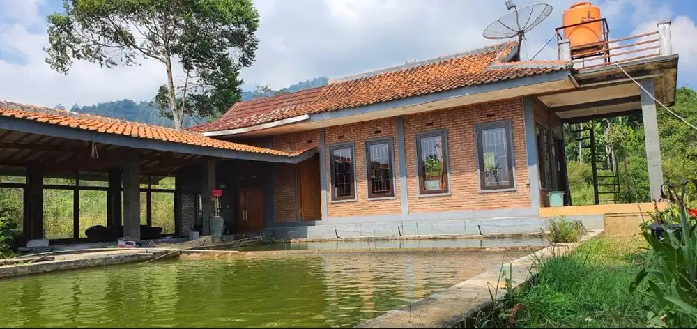 DIJUAL TANAH + VILLA DI DESA CILEMBU (SHM LENGKAP)