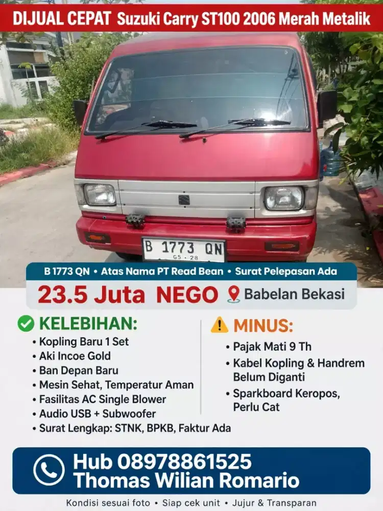 Suzuki Carry 2006 Bensin