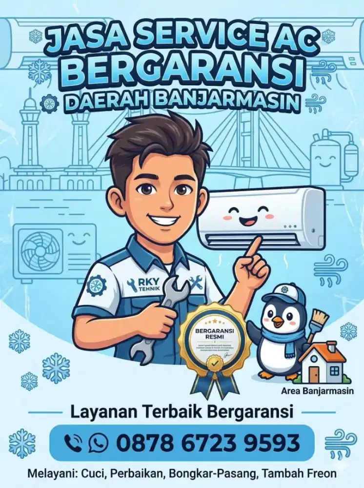 Service ac bergaransi