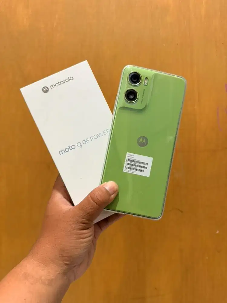 Motorola moto g 06 4/128gb mulus 1000% seperti baru fullset garansi