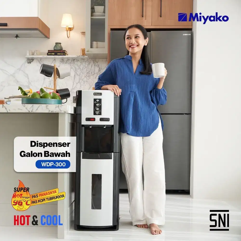 New Smart Dispenser MIYAKO 2kran Galon Bawah