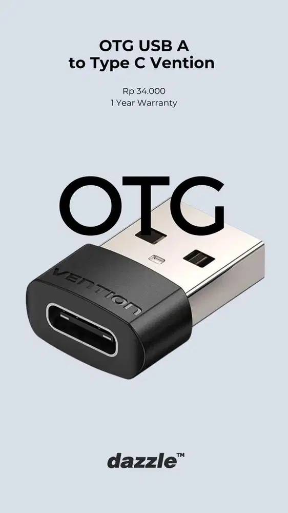 Vention USB A to Type C Female