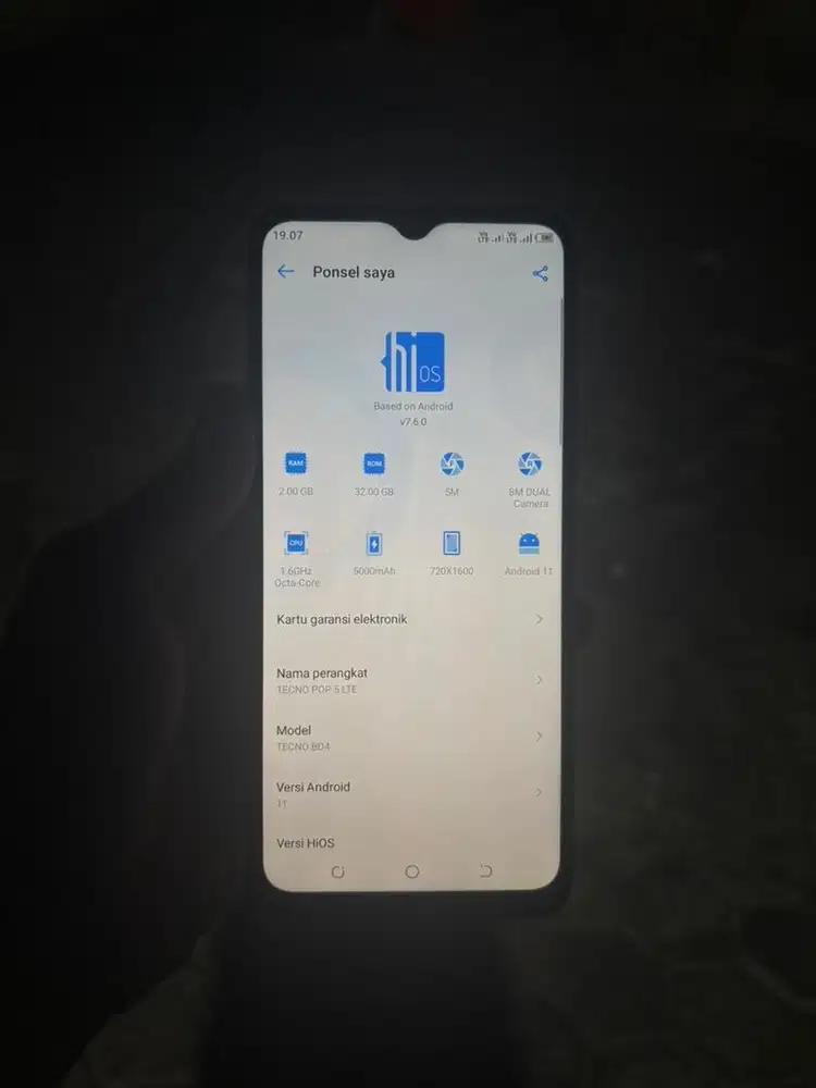 TECNO POP 5 lite