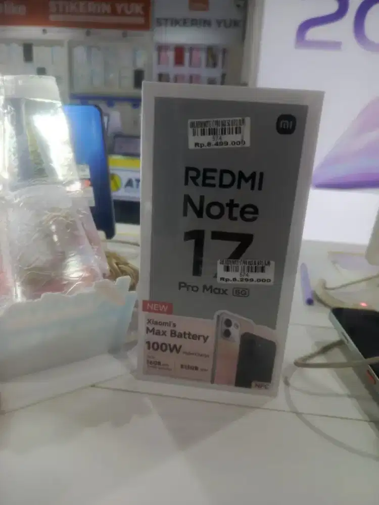 REDMINOTE 17 PRO MAX 5G 8/512 ATLANTIS DAHSYAT
