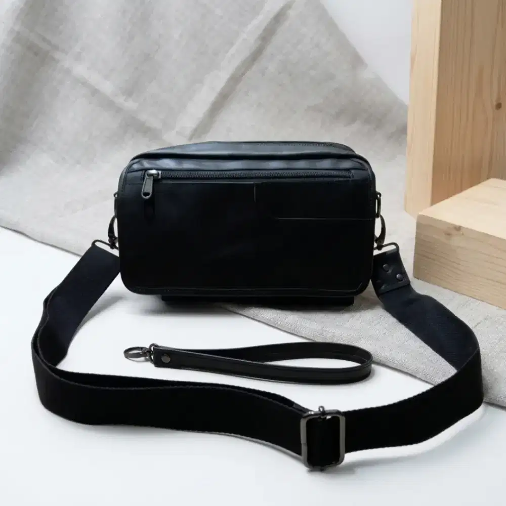 Handbah clutch bag tas selempang kulit sapi asli HB10