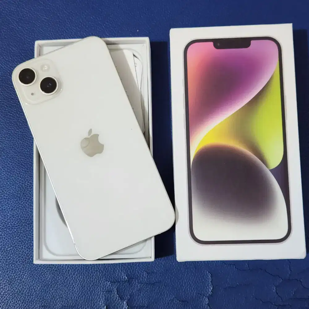 iPhone 14 plus 128gb fullset mulus no minus