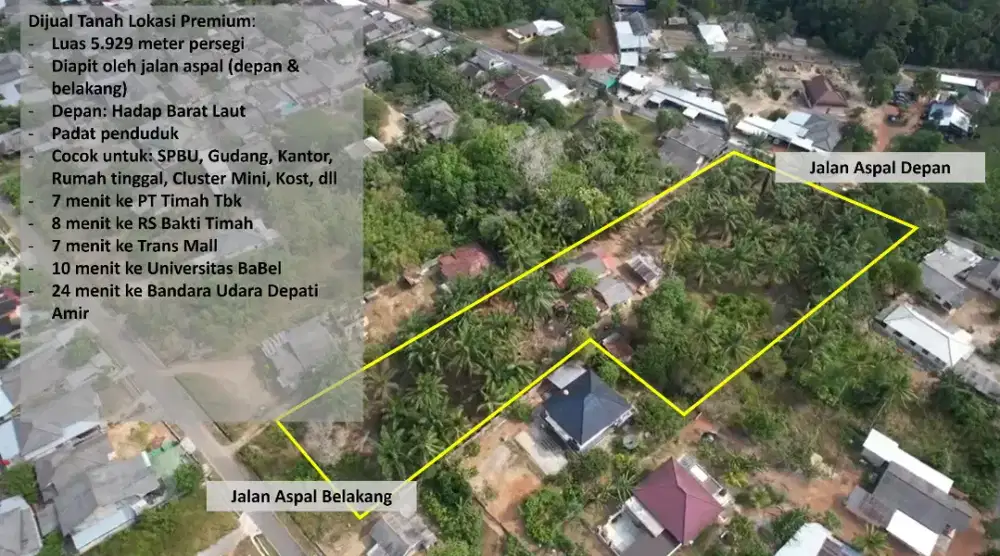 Tanah Kosong Pangkalpinang
