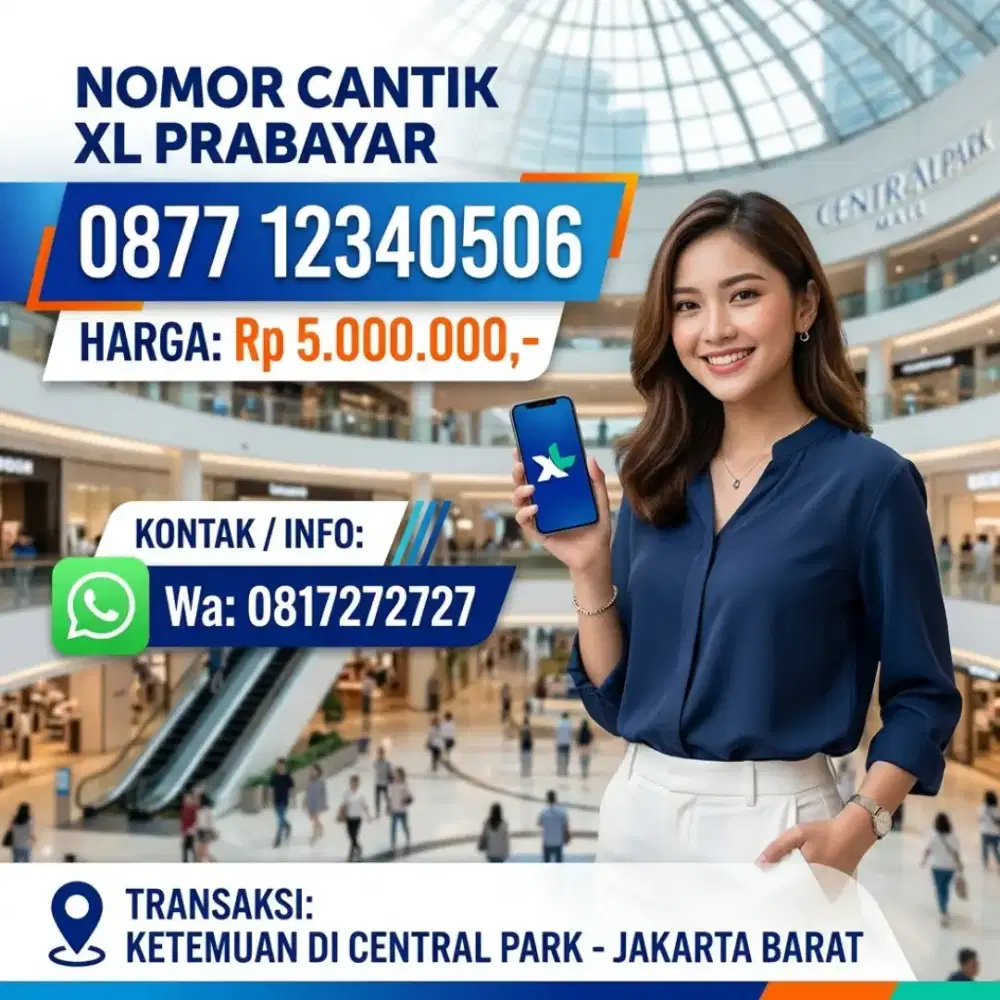 NOMOR CANTIK KOLEKSI XL 12340506