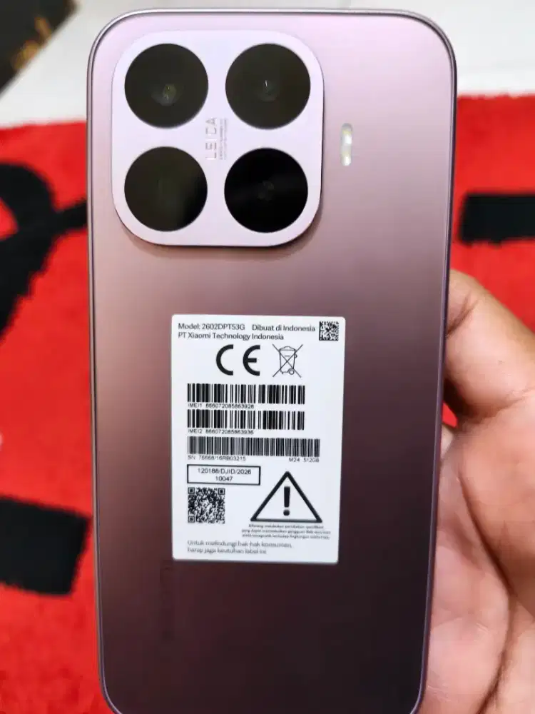 Xiaomi 17T 5g ram 12/512gb warna violet