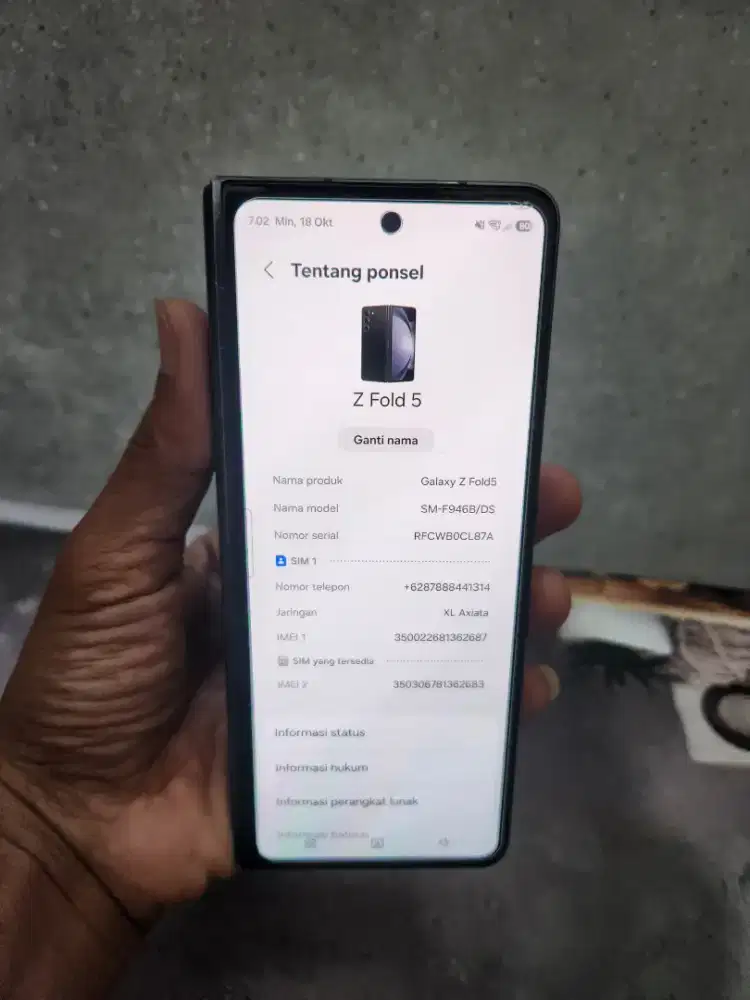 Samsung Z Fold 5 12/256 Inter