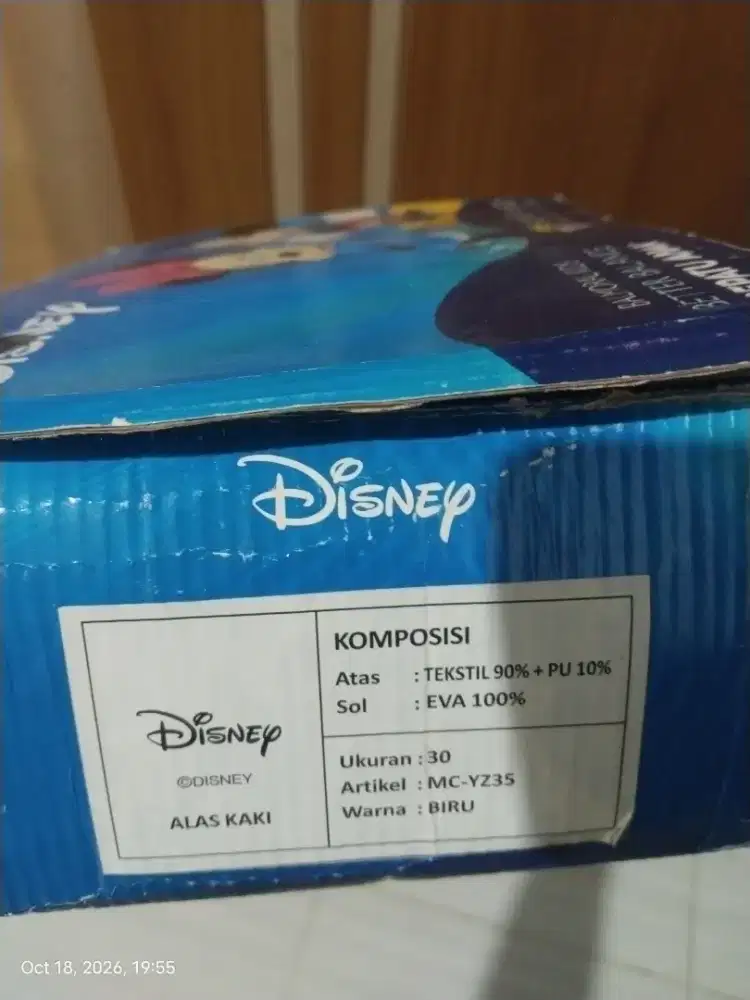 Sepatu anak balmoral DISNEY