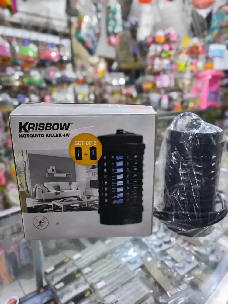 Lampu basmi Nyamuk Krisbow 4 Wt – Cocok untuk Kamar Tidur dan Ruangan