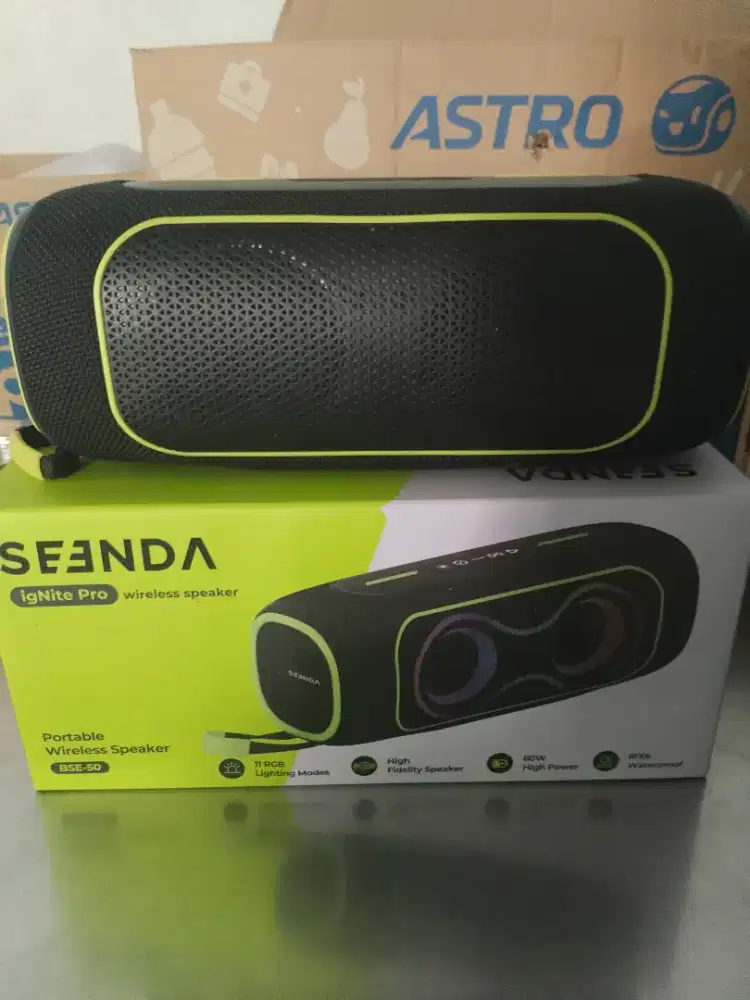 Sepaker BT seenda ignite pro 60 watt