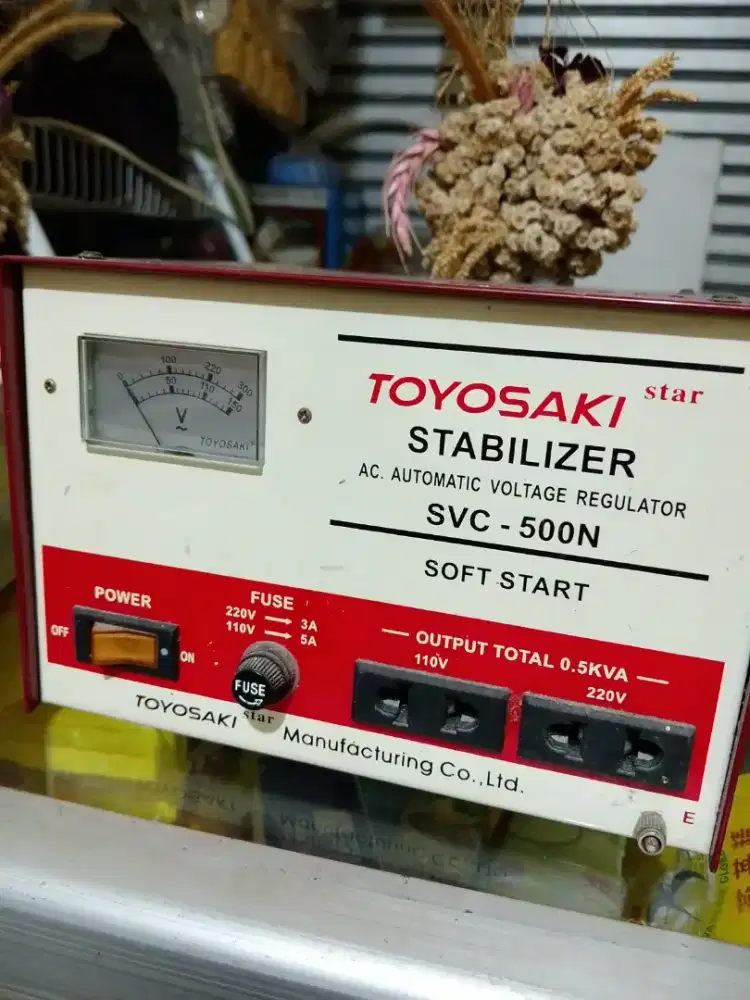 Stabilizer Toyosaki SVC-500N Merah Putih