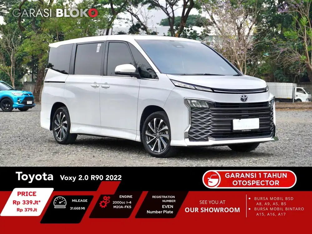 Toyota Voxy 2.0 R90 CBU 2022