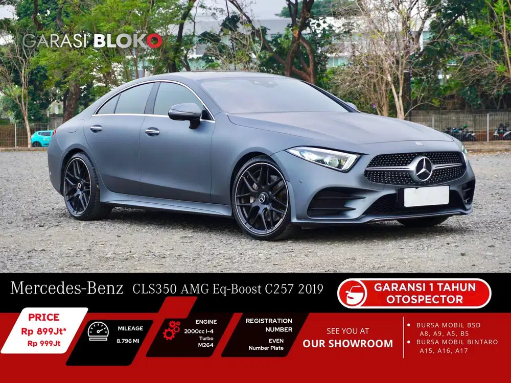 Mercedes-Benz CLS350 Coupe AMG C257 EQ-Boost 2019