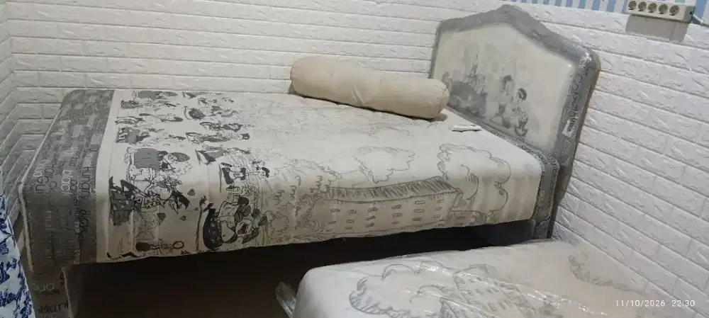 Springbed double tingkat uk 120