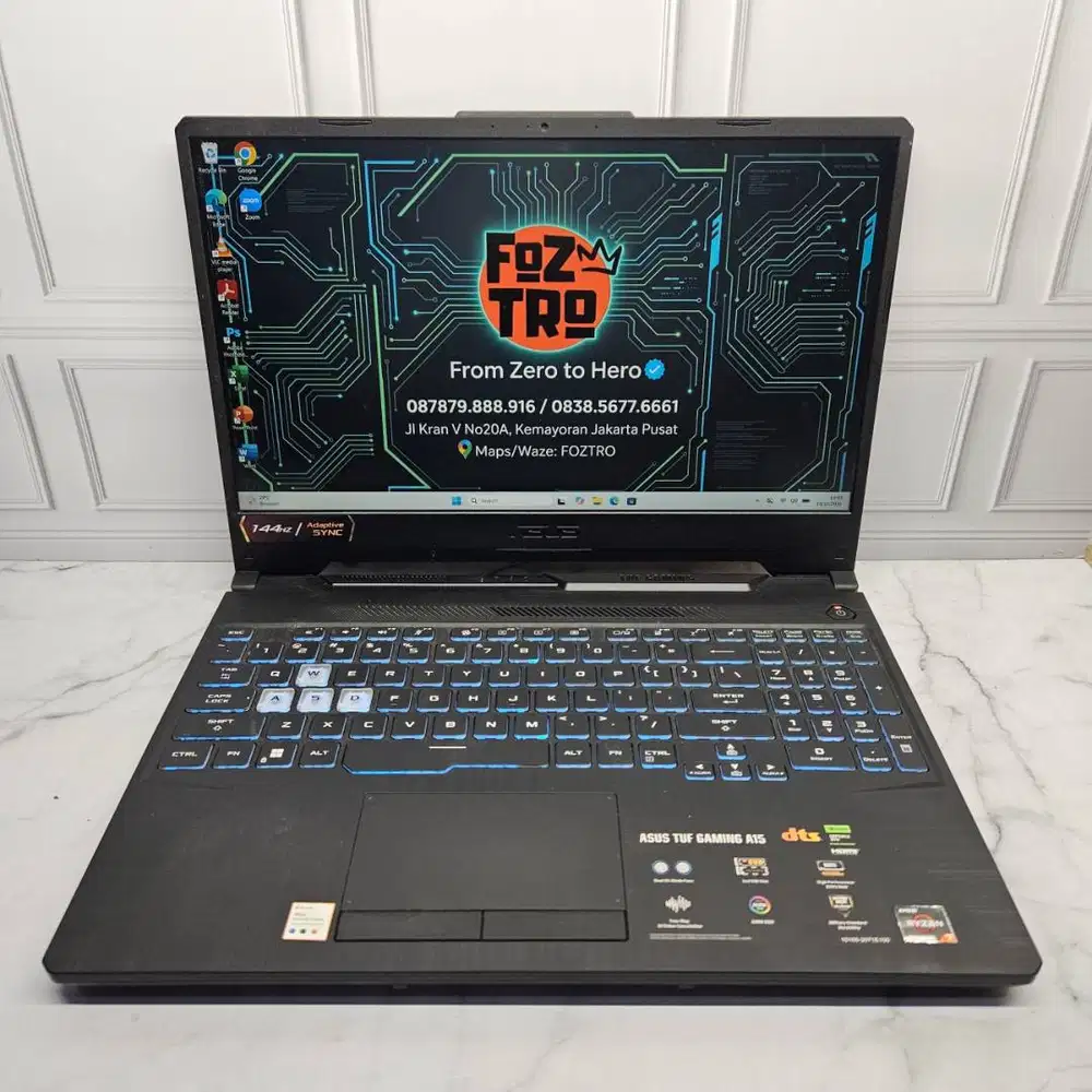 Laptop Asus TUF Gaming A15 FA506 Ryzen 7 7435HS RTX2050 8/512GB DDR5