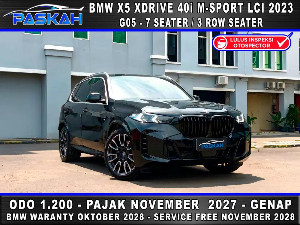 KM DUA RIBU Bunga 4% PAJAK 1 TAHUN BMW X5 M SPORT 2023 BMW X 5 2023