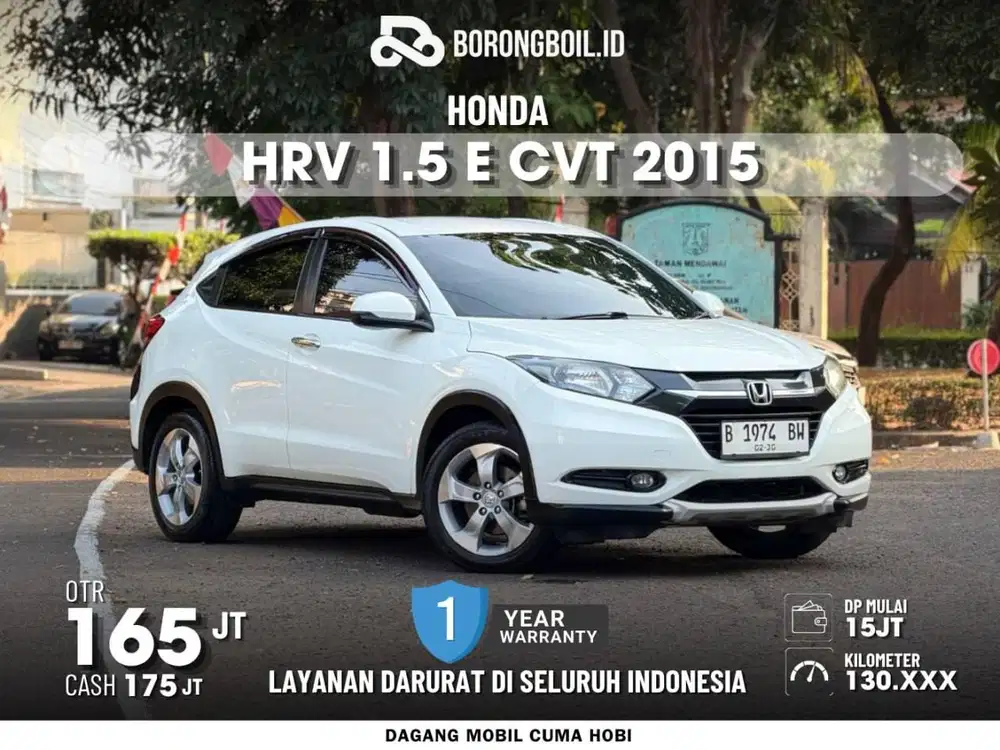 LOW KM HONDA HRV E CVT 1.5 2016 PUTIH ISTIMEWA LOW KM SIAP PAKAI