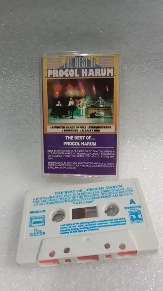 Kasetpita langka nostalgia procol harum import
