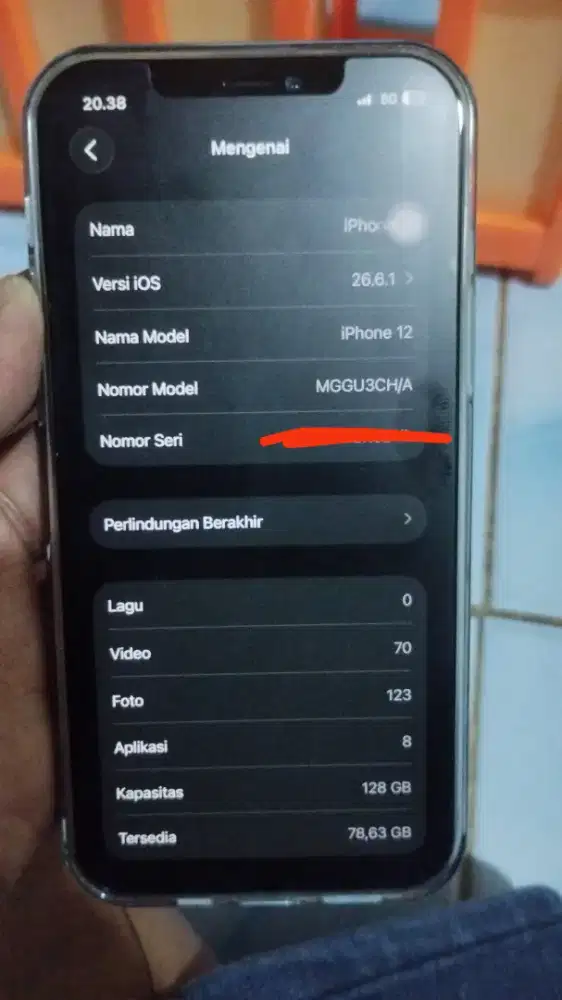 Iphone 12 basic black second