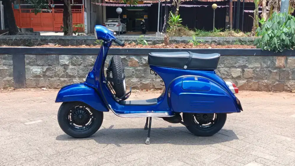 Vespa super 1974 stang bulat