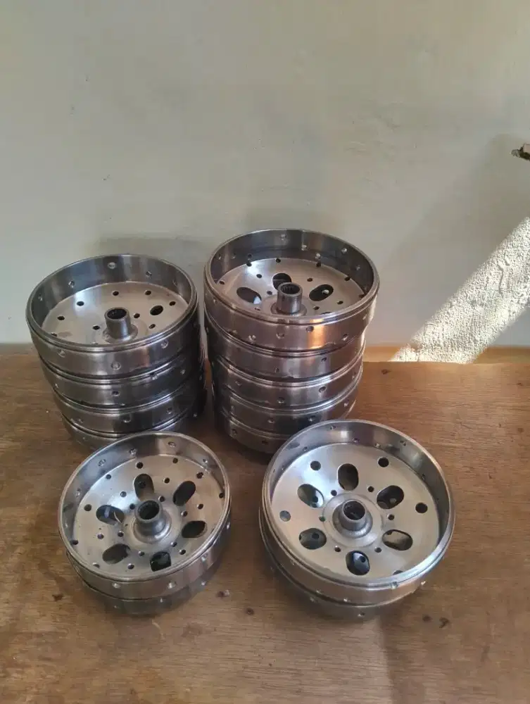Mangkok ganda custom bolong bahan asli original Vario PCX ADV NMAX