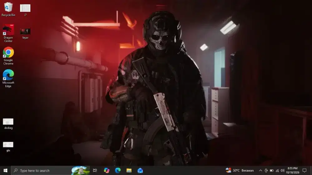 MSI GL 63 i7 Gen8 (Beli harga 16jt)