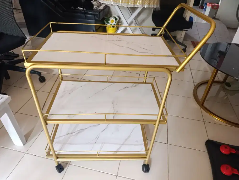 Jual troly saji minimalis, baru, Lok Nuasa Asri Cinangka , Depok