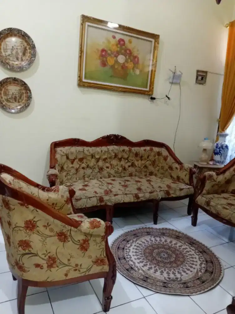 Kursi Sofa Kayu Jati