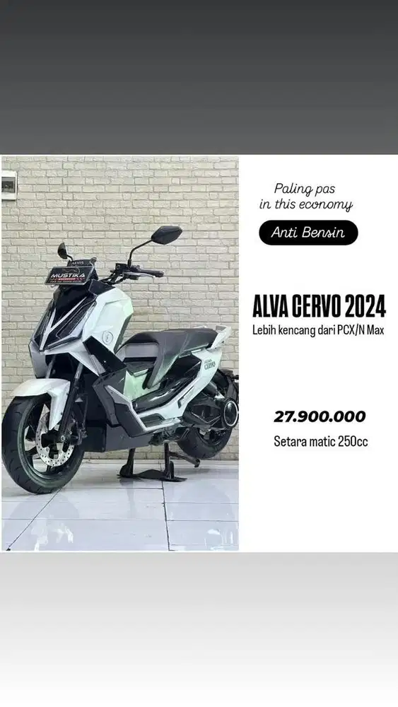 Alva cervo mustika motor