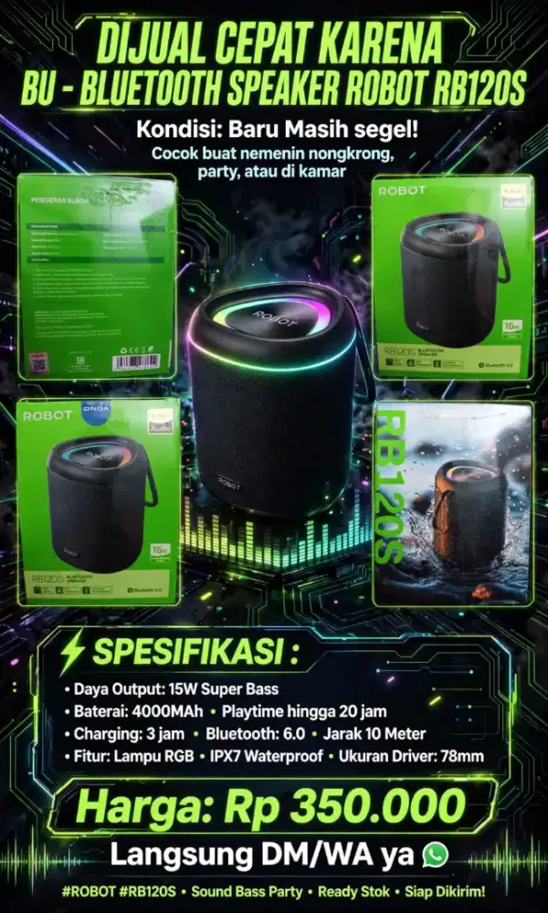 BLUETOOTH SPEAKER ROBOT