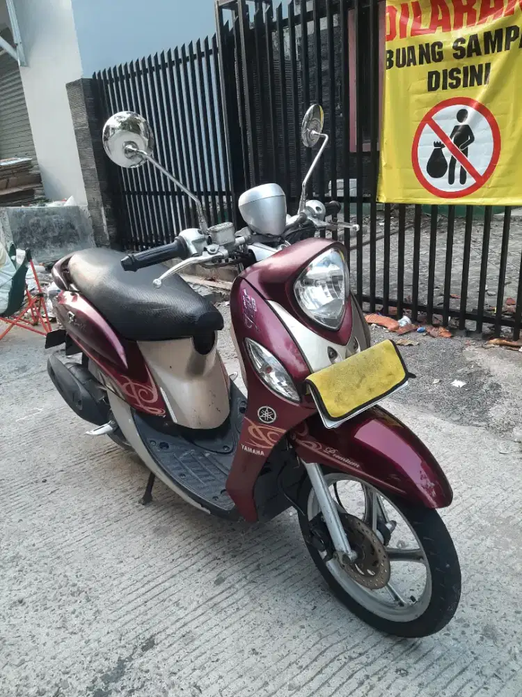 Fino 125 injeksi asli warna ungu