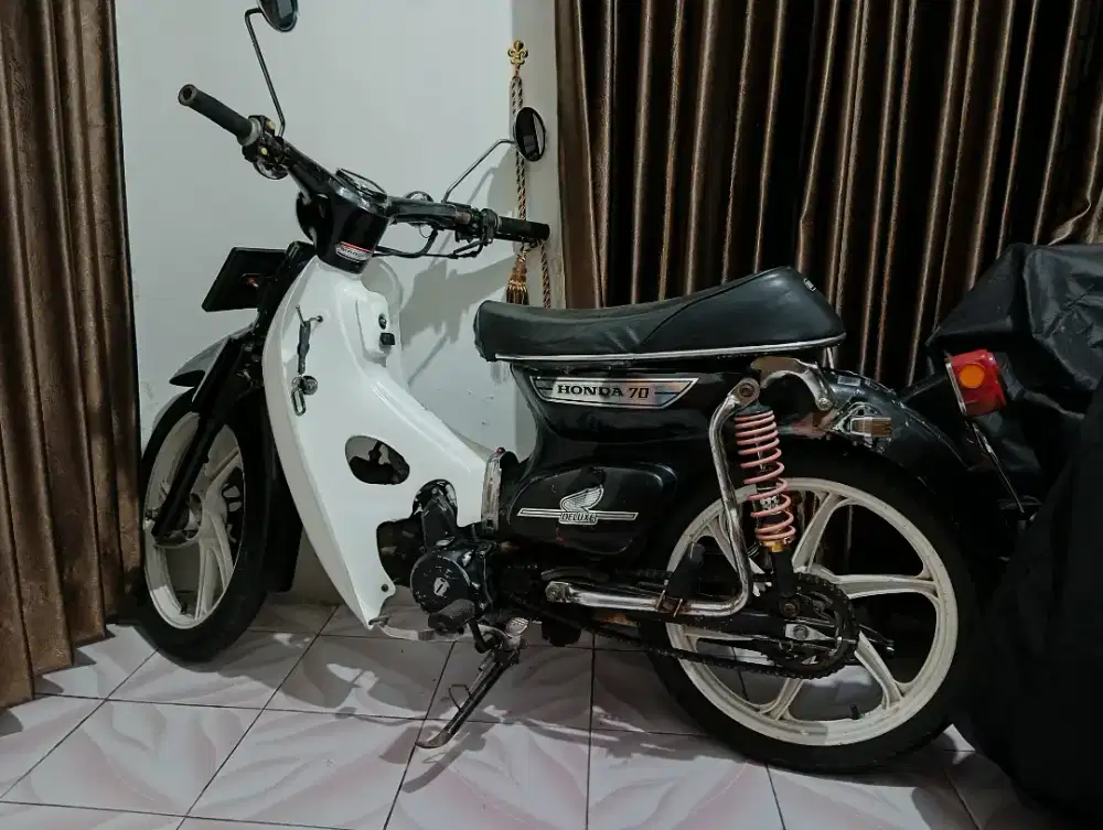 Honda C70 klasik siap turing