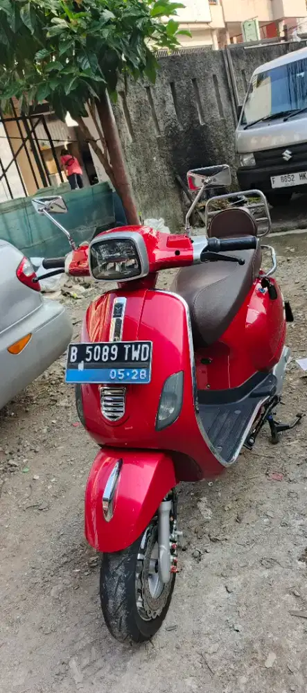 Motor listrik uwinfly T3 60v sudah upgrade lifepo4 25ah