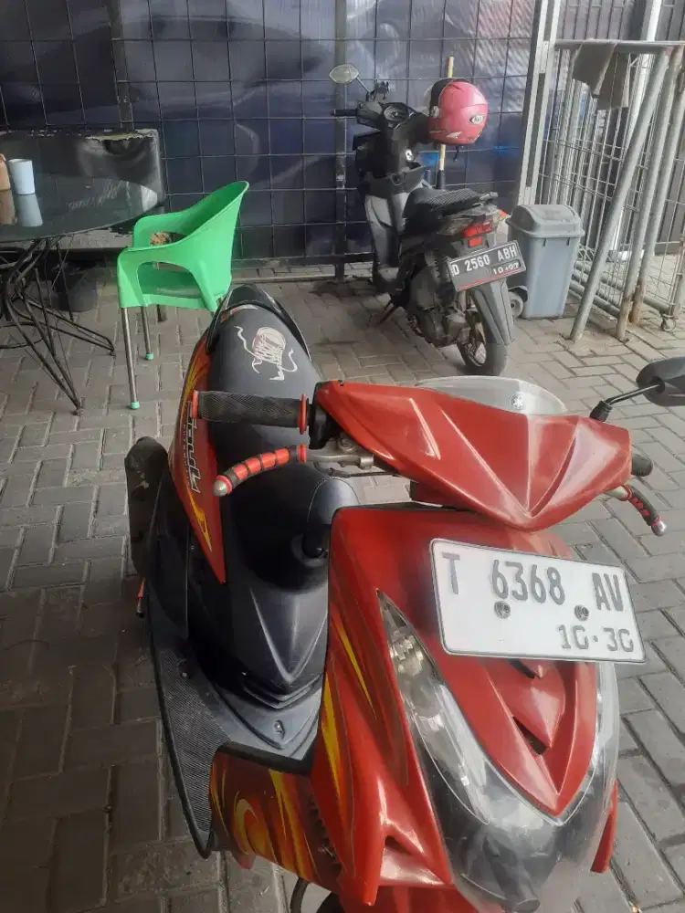 Mio soul merah maroon