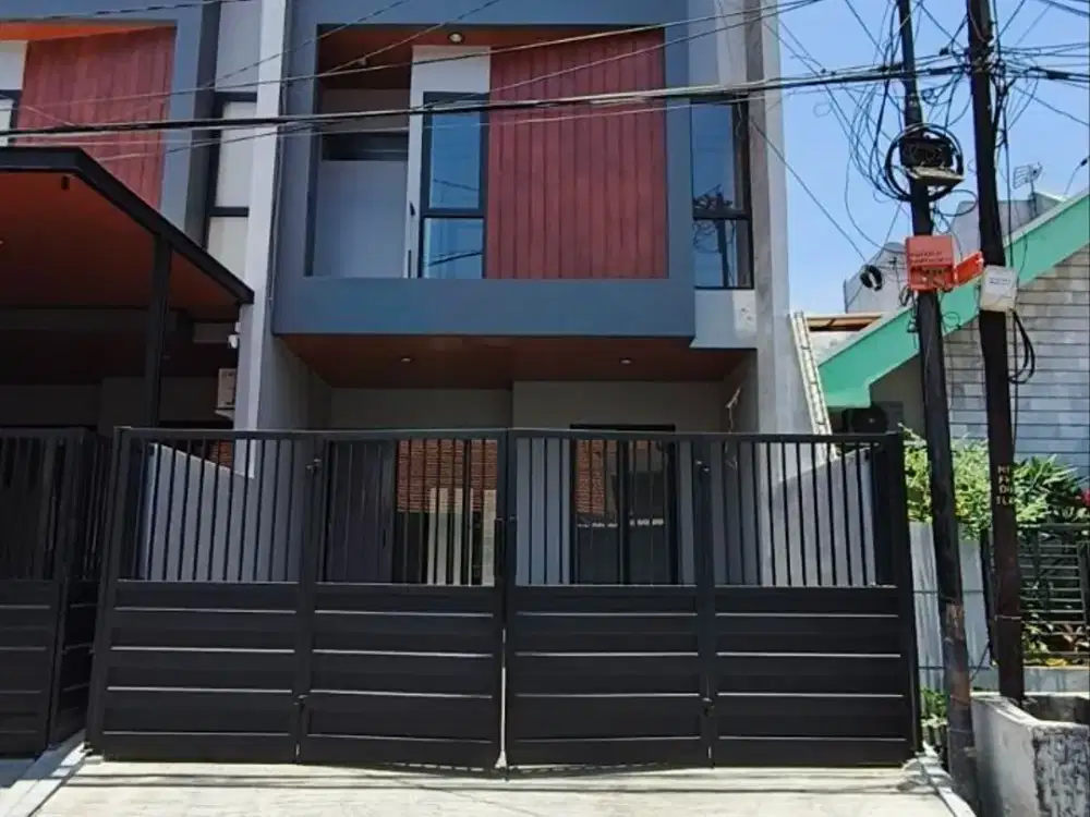 Dijual Rumah Baru gress strategis dekat raya manyar dan akses ke tengah kota di manyar tirto surabaya
