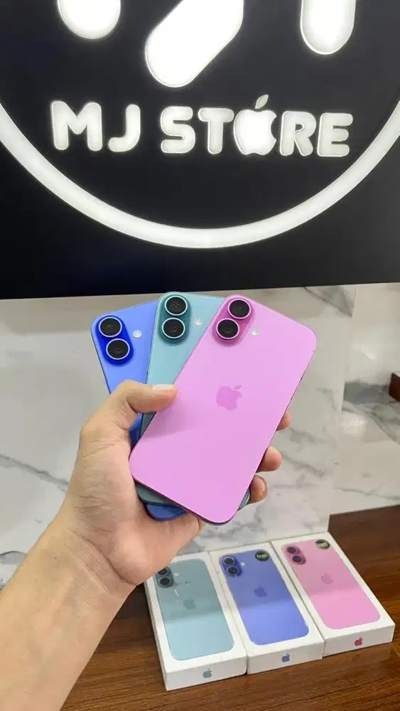 iPhone 16 128 gb ex iBox bh 100% garansi aktif super like new