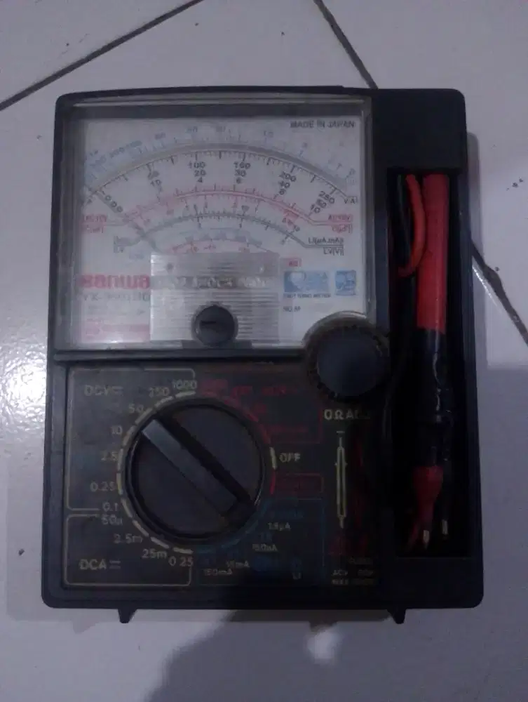 Multi Meter Merk Sanwa Made in Japan
