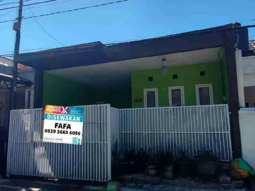 Disewakan rumah siap huni di gunungsari indah