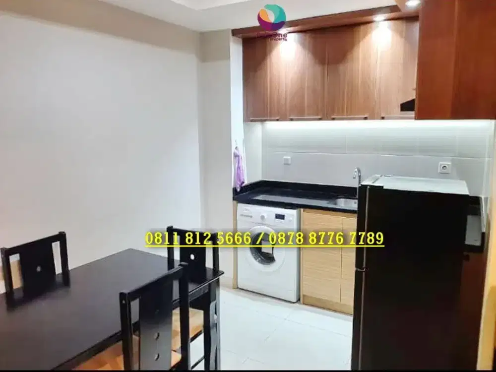 View Golf! Apartemen The Mansion Jasmine Kemayoran 1BR Minimalis Jakarta Pusat