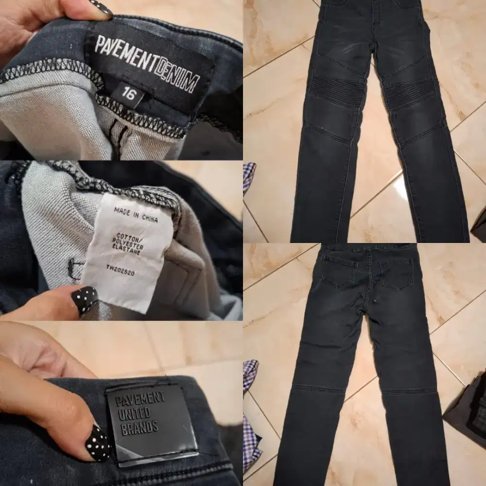 PRELOVED JEANS PAYEMENT DENIM