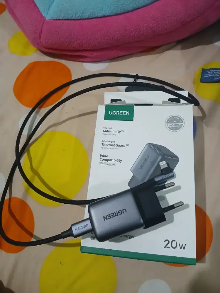 Jual cas hp iphone ugreen kabel dan adaptor