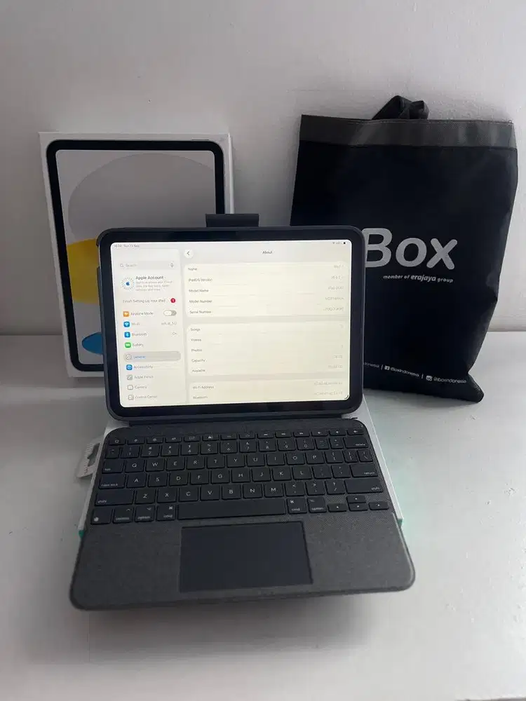 [Garansi ON Ibox] Ipad Gen 11 A16 128GB + Magic Keyboard Logitech