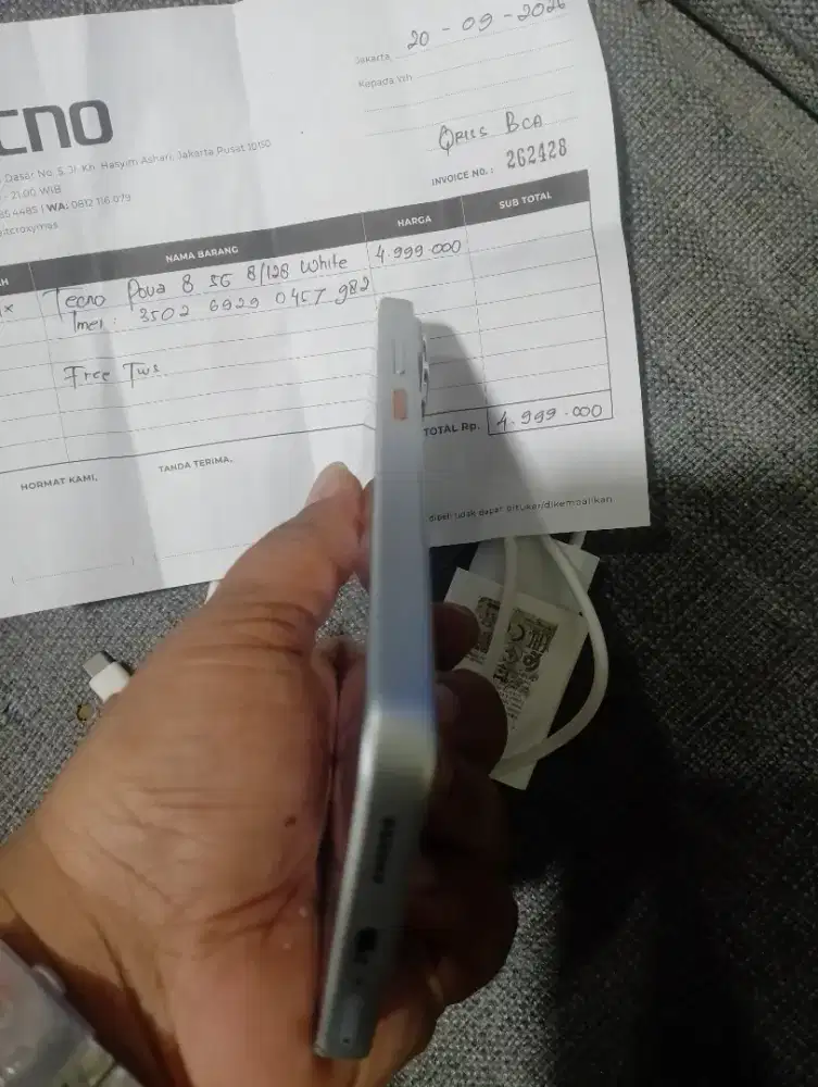 Pova 8 5G ram 8/128 Masi garansi