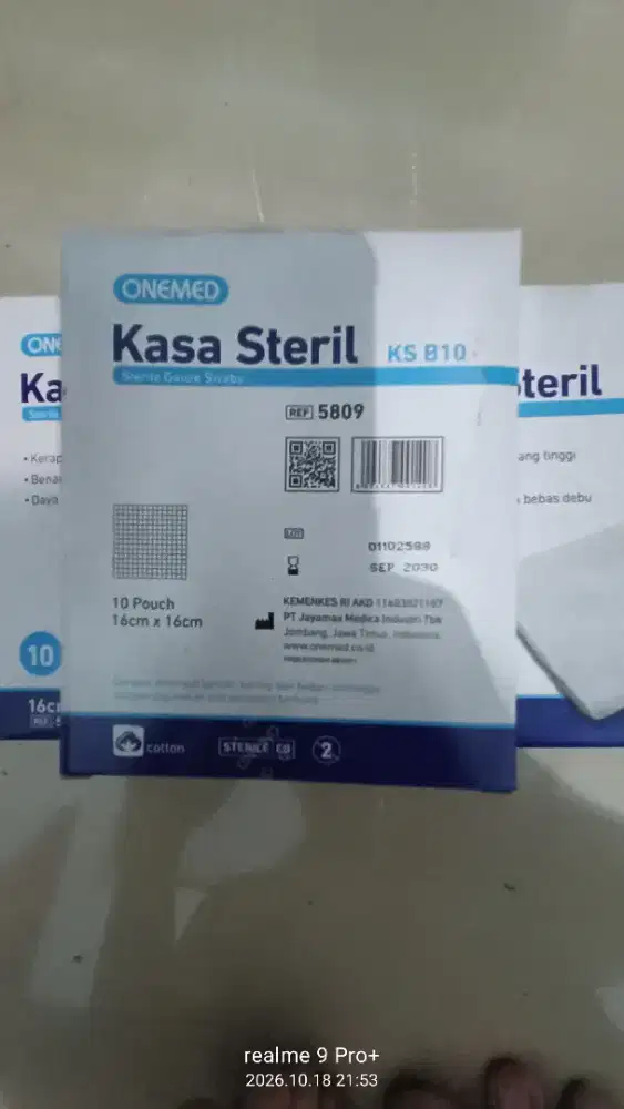 Kasa Steril Gratis