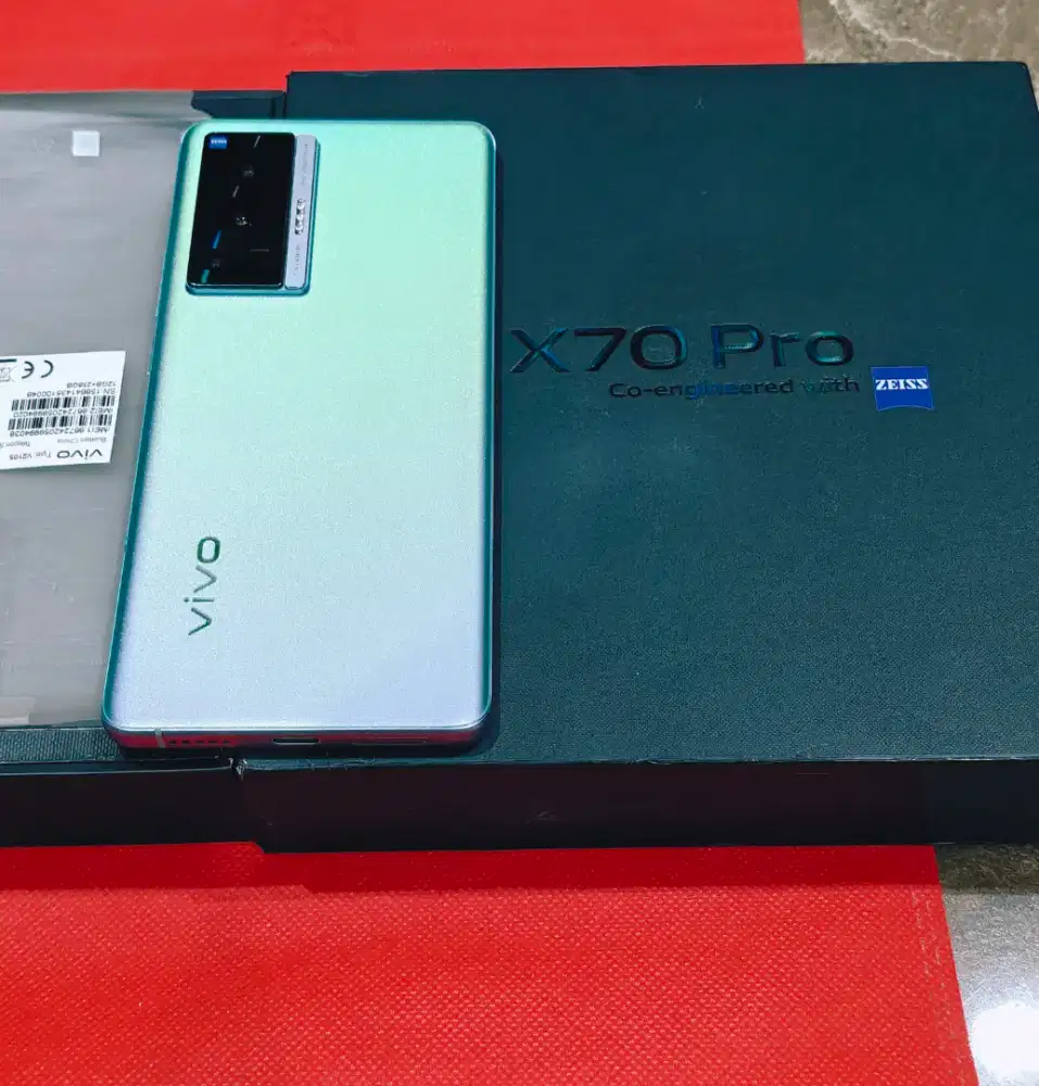 VIVO X70 PRO 12 256GB FULLSET ORIGINAL TT BT