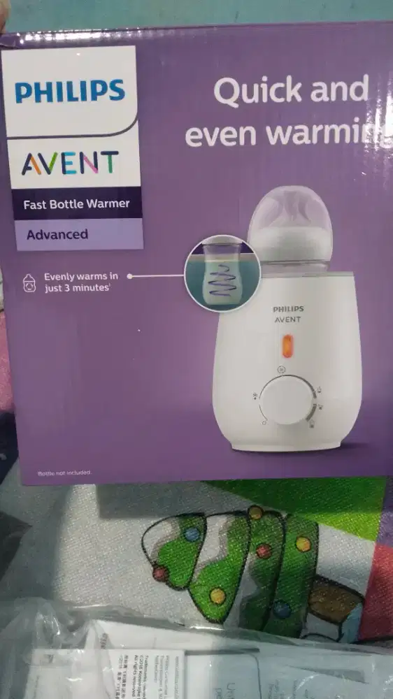 Jual cepat philips avent pemanas susu, makanan bayi dapat dari hadiah
