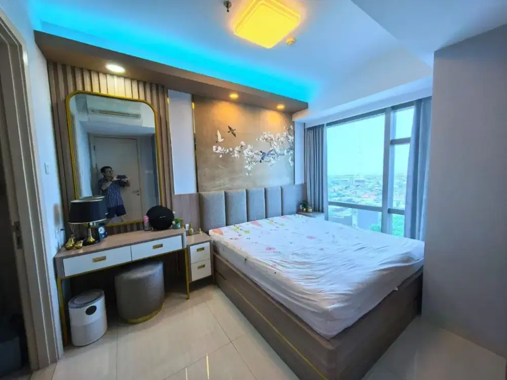 Apartemen La Riz Mansion lantai 2 Pakuwon Mall Surabaya Barat  Fully Furnished + Private Lift
